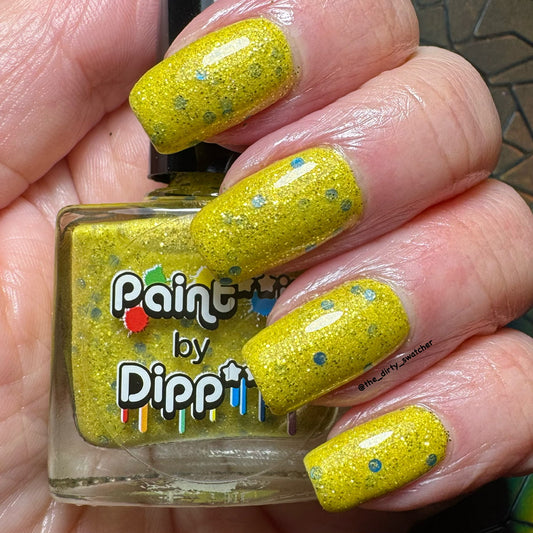 ⭐Paint It By Dipp It - Eight Arms of Death (Crelly/Glow in the Dark)