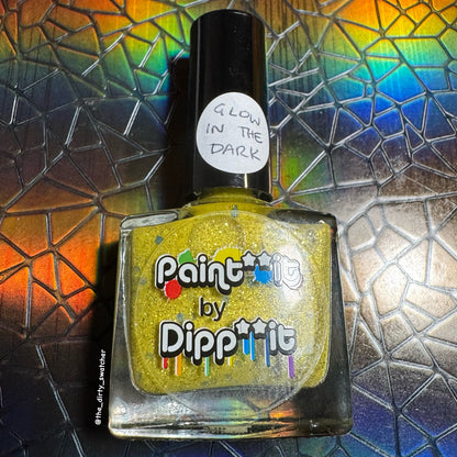 ⭐Paint It By Dipp It - Eight Arms of Death (Crelly/Glow in the Dark)