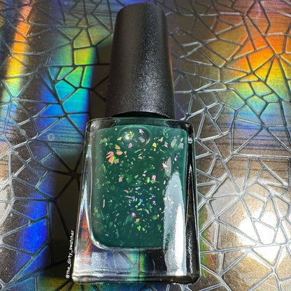 ⭐Gallivanting Nails- No Fox Given (Flakies/Jelly)