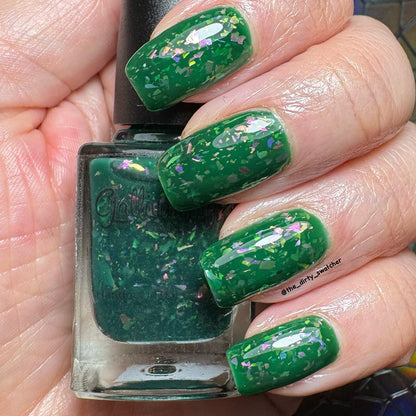 ⭐Gallivanting Nails- No Fox Given (Flakies/Jelly)