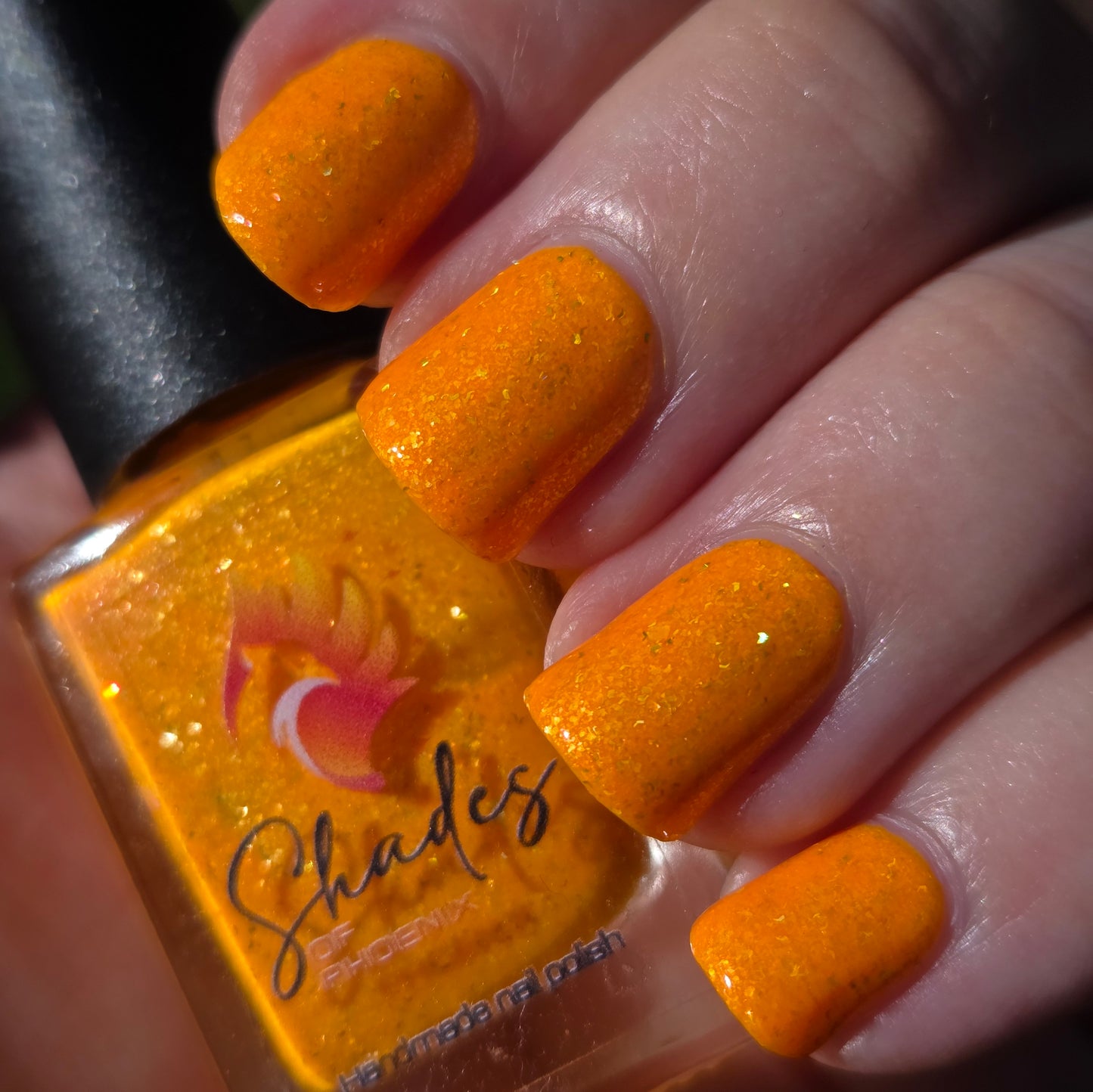 Shades of Phoenix – Zero-to-Hero (Crème/Glitter) - Overpour Shade