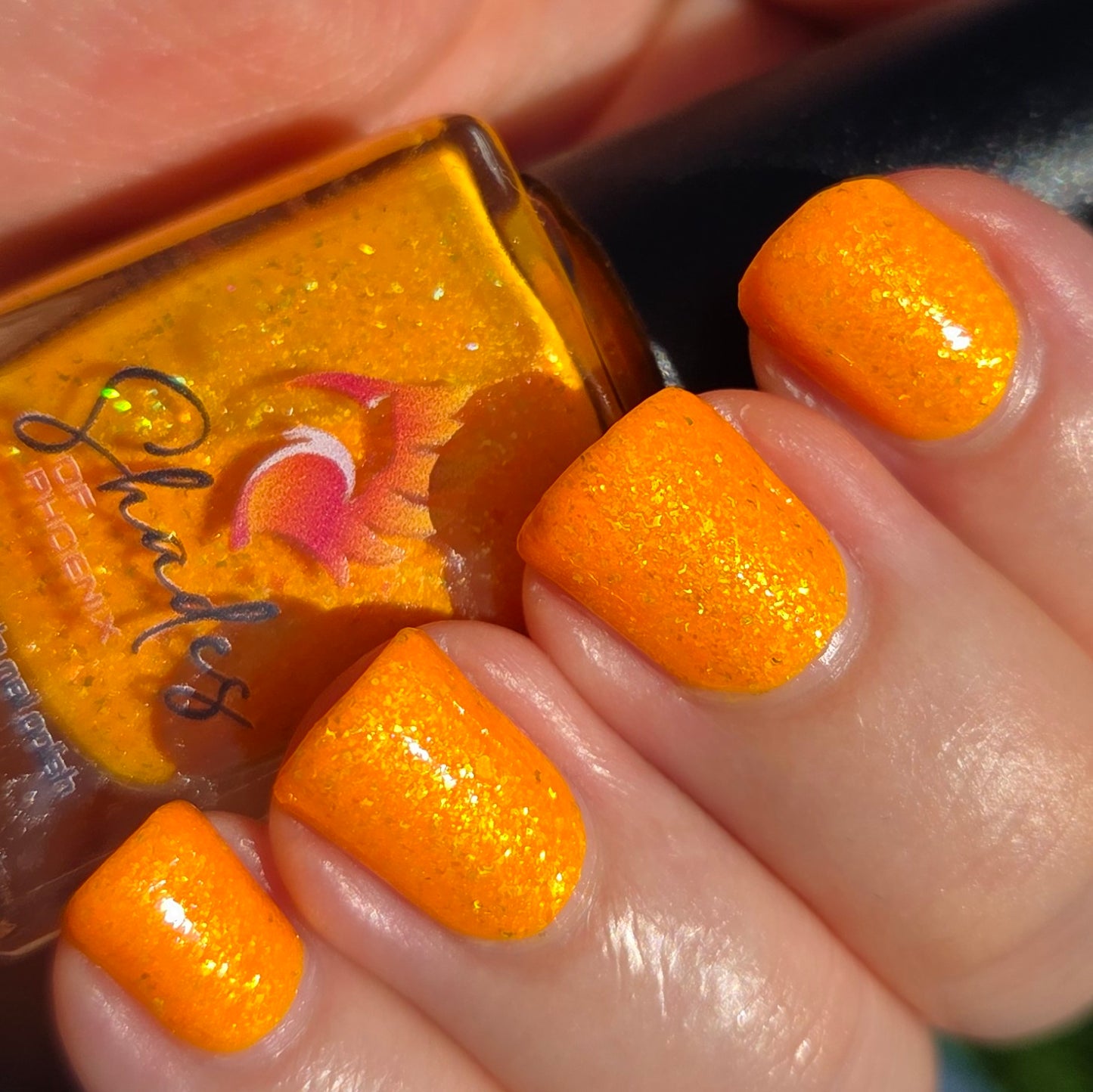 Shades of Phoenix – Zero-to-Hero (Crème/Glitter) - Overpour Shade