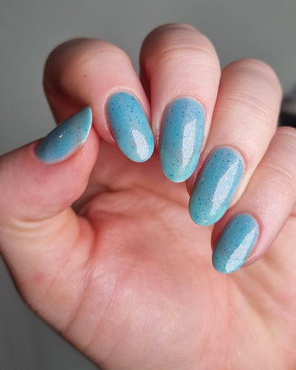 Three Hearts Polish - Frosted Fright - IOverpour Shade - (Crelly/Glitter)