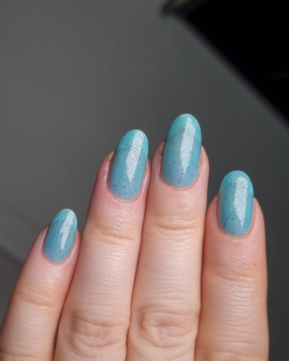 Three Hearts Polish - Frosted Fright - IOverpour Shade - (Crelly/Glitter)