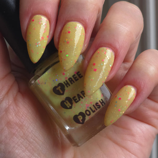 ⭐Three Hearts Polish - Cake Between Friends (Crelly/Glitter)