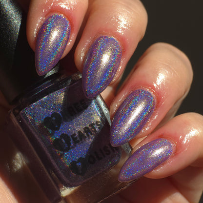 Three Hearts Polish - Pop The Champagne (Holo/Shimmer) (Overpour Shade)