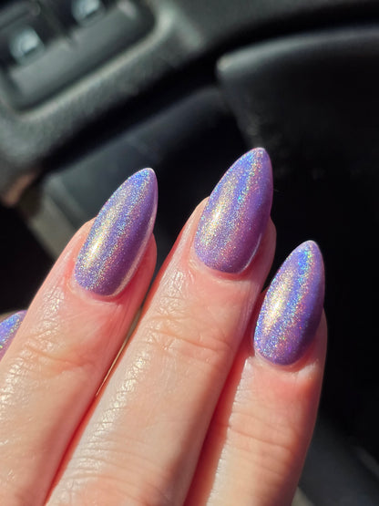 Three Hearts Polish - Pop The Champagne (Holo/Shimmer) (Overpour Shade)