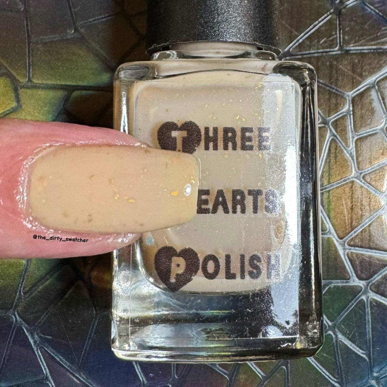 ⭐Three Hearts Polish - Old Cottage Charm (Crelly / Flakie)