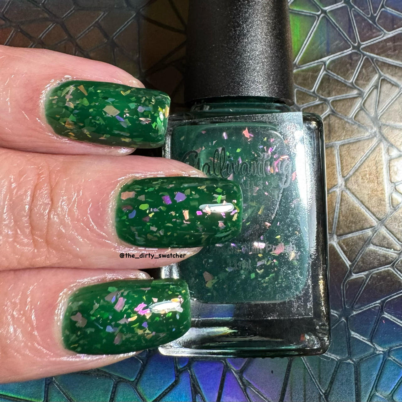 ⭐Gallivanting Nails- No Fox Given (Flakies/Jelly)