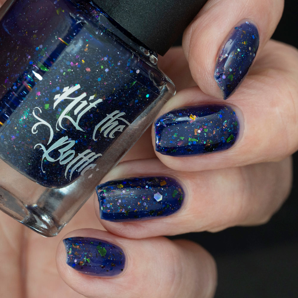 ⭐ Hit The Bottle – Midnight Blooms (Jelly/Flakie)