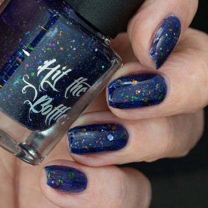 ⭐ Hit The Bottle – Midnight Blooms (Jelly/Flakie)
