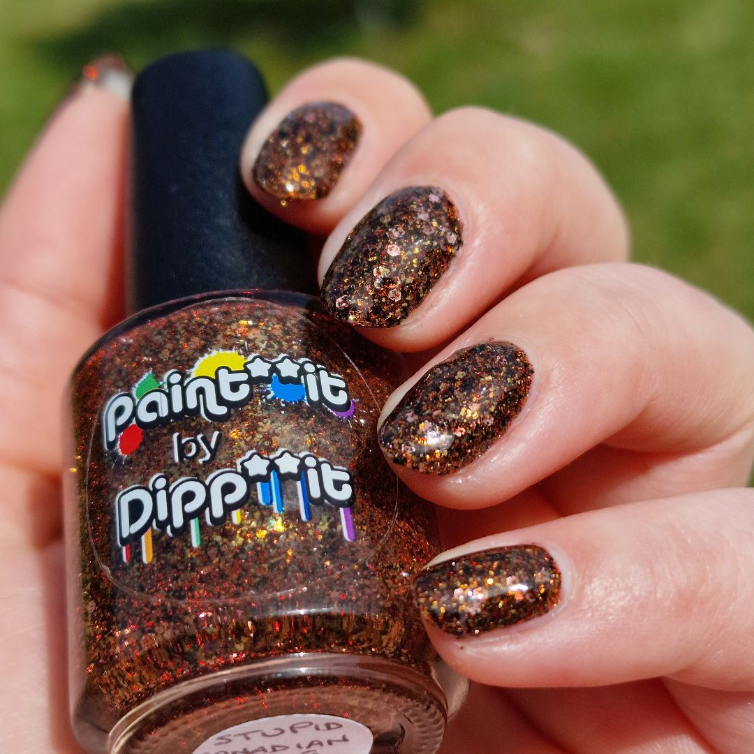 ⭐Paint It By Dipp It - Stupid Canadian Wolf Bird (Reflective/Flakies)