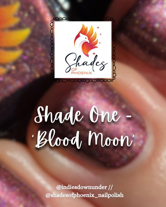 ⭐ Shades of Phoenix – Blood Moon (Crème/Glitter)
