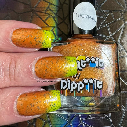 ⭐Paint It By Dipp It - This is the Skin of a Pumpkin (Thermal / Glitter)
