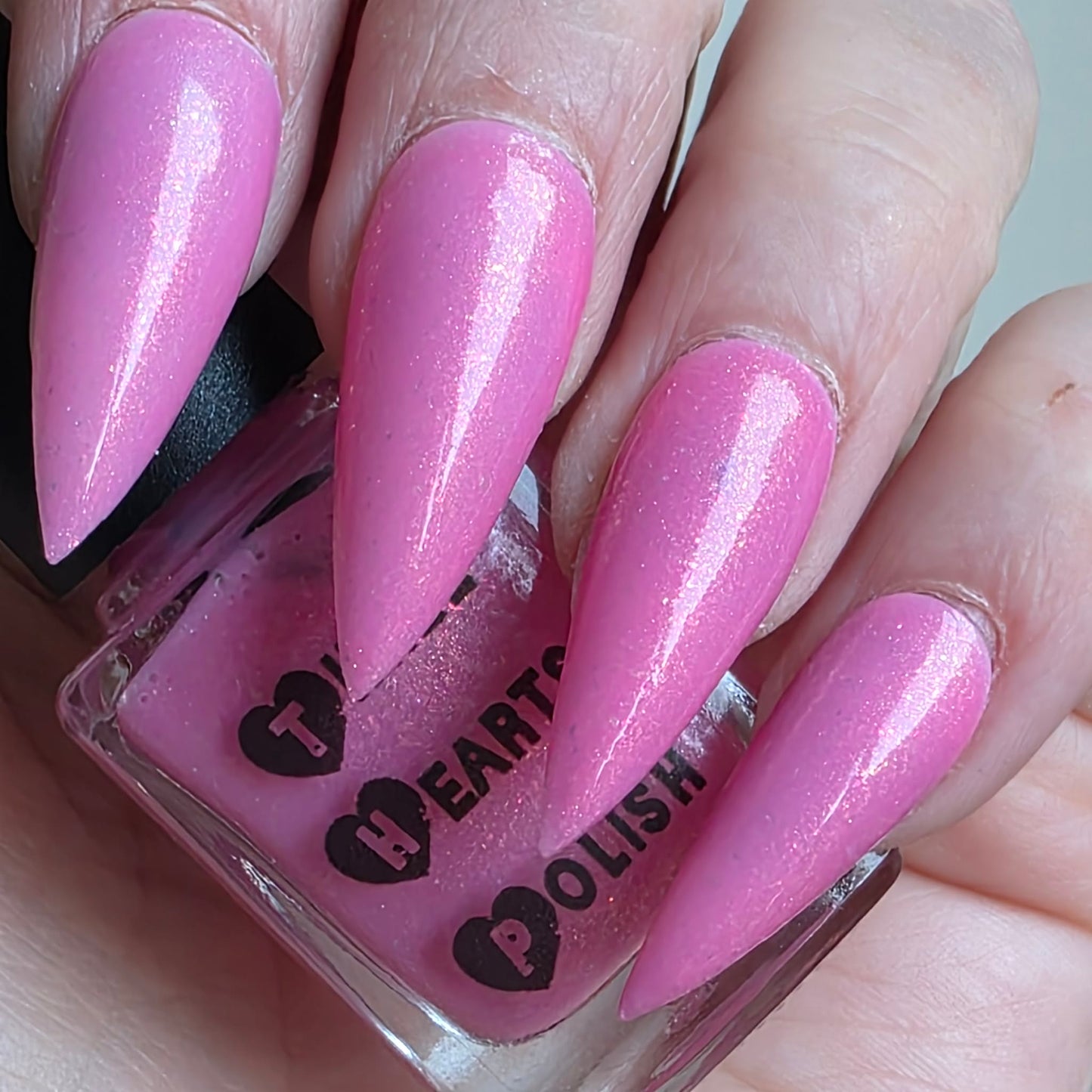 ⭐Three Hearts Polish - Miss World (Crelly/Glitter) Overpour Shade