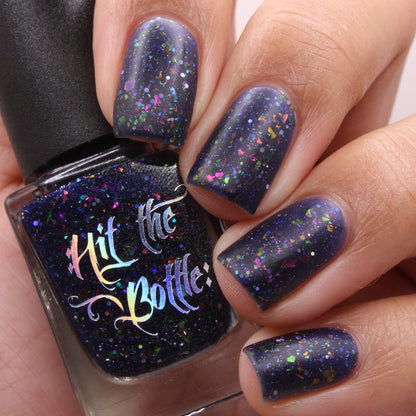 ⭐ Hit The Bottle – Midnight Blooms (Jelly/Flakie)