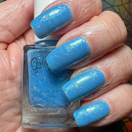 ⭐ Gallivanting Nails - Bluebird at the Window (Crelly/Flakie)