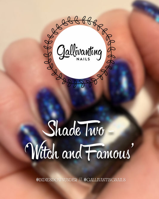 ⭐Gallivanting Nails - Witch and Famous (Flakies)