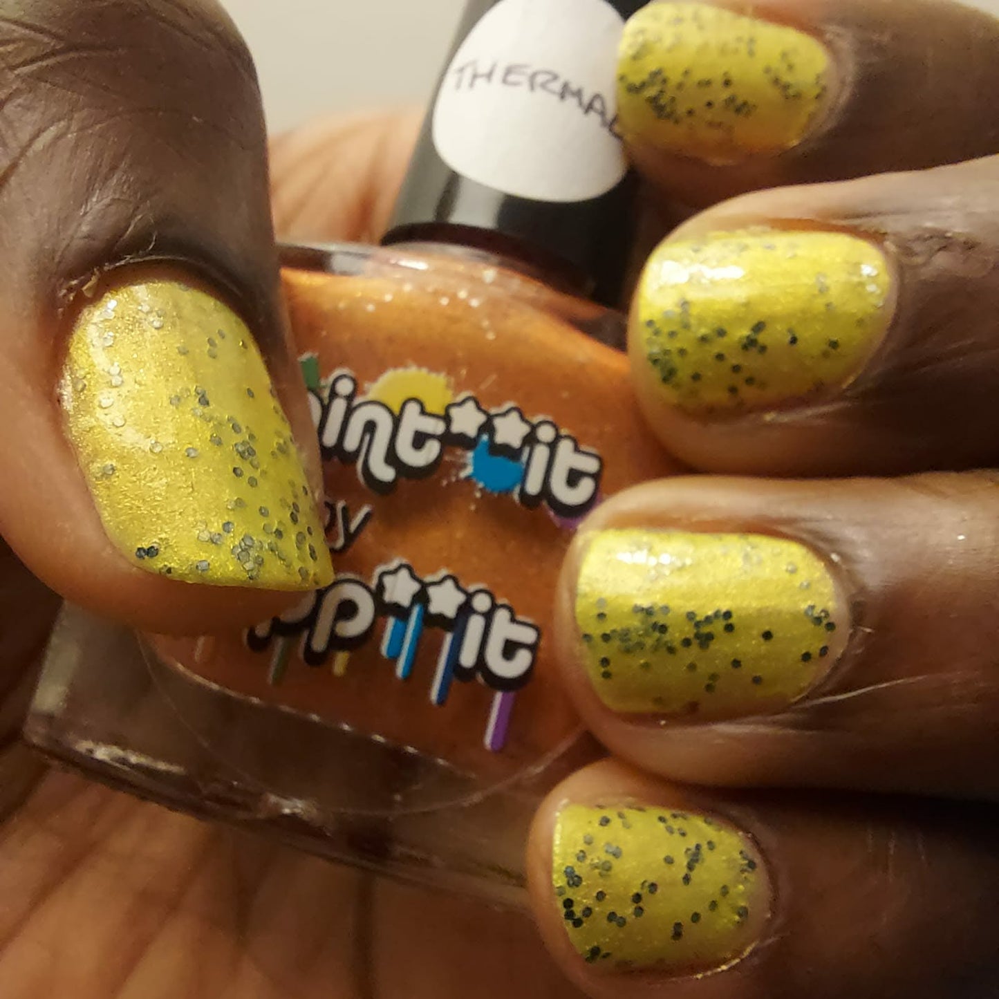 ⭐Paint It By Dipp It - This is the Skin of a Pumpkin (Thermal / Glitter)