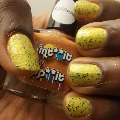 ⭐Paint It By Dipp It - This is the Skin of a Pumpkin (Thermal / Glitter)
