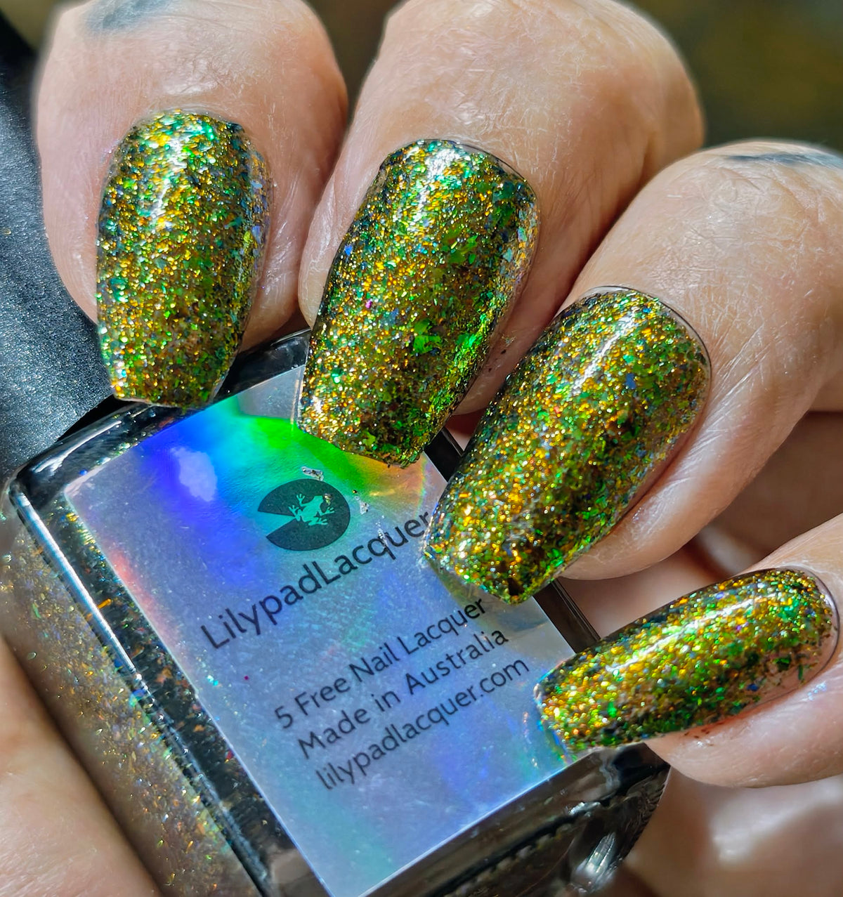 ⭐Lilypad Lacquer - My Cozy Corner (Flakies)