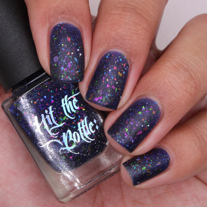 ⭐ Hit The Bottle – Midnight Blooms (Jelly/Flakie)