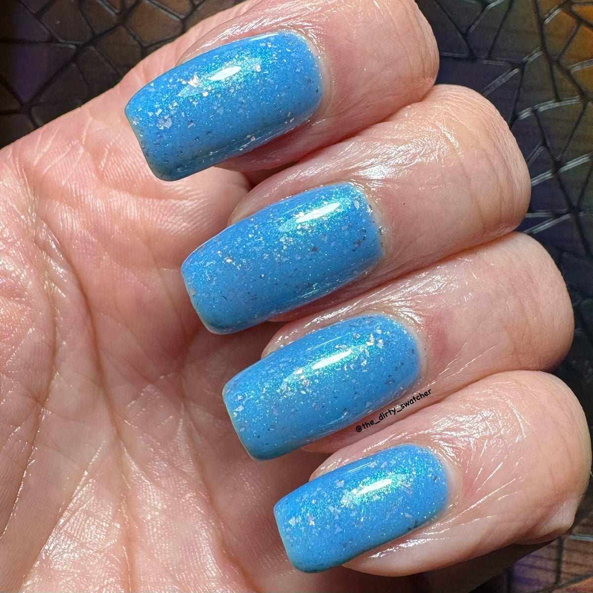 ⭐ Gallivanting Nails - Bluebird at the Window (Crelly/Flakie)