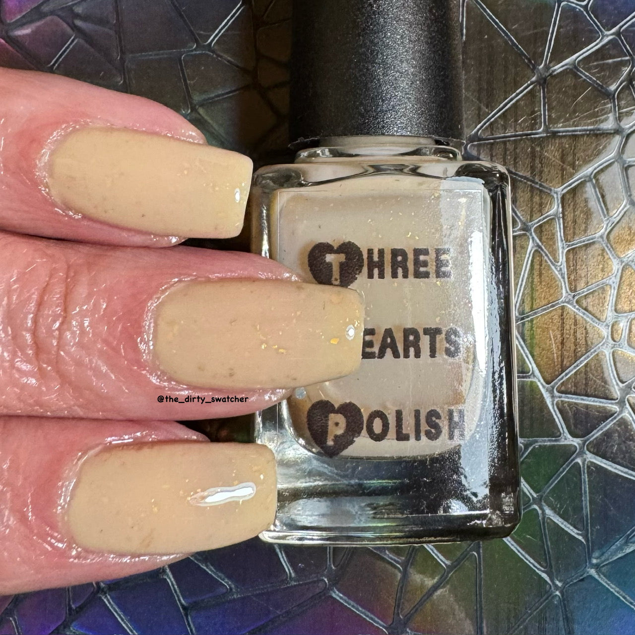 ⭐Three Hearts Polish - Old Cottage Charm (Crelly / Flakie)