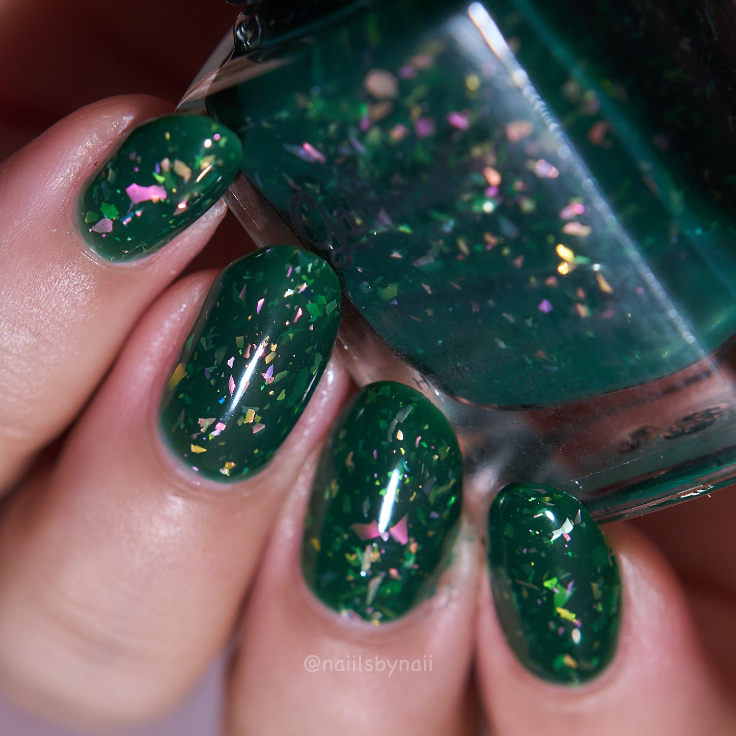 ⭐Gallivanting Nails- No Fox Given (Flakies/Jelly)