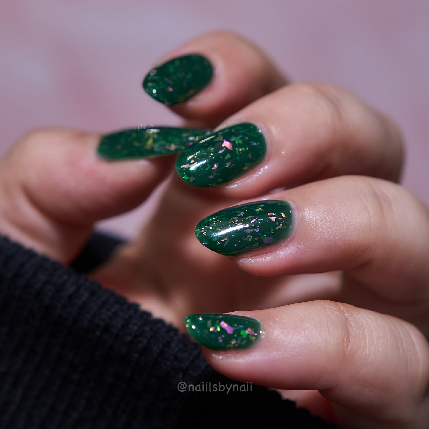 ⭐Gallivanting Nails- No Fox Given (Flakies/Jelly)