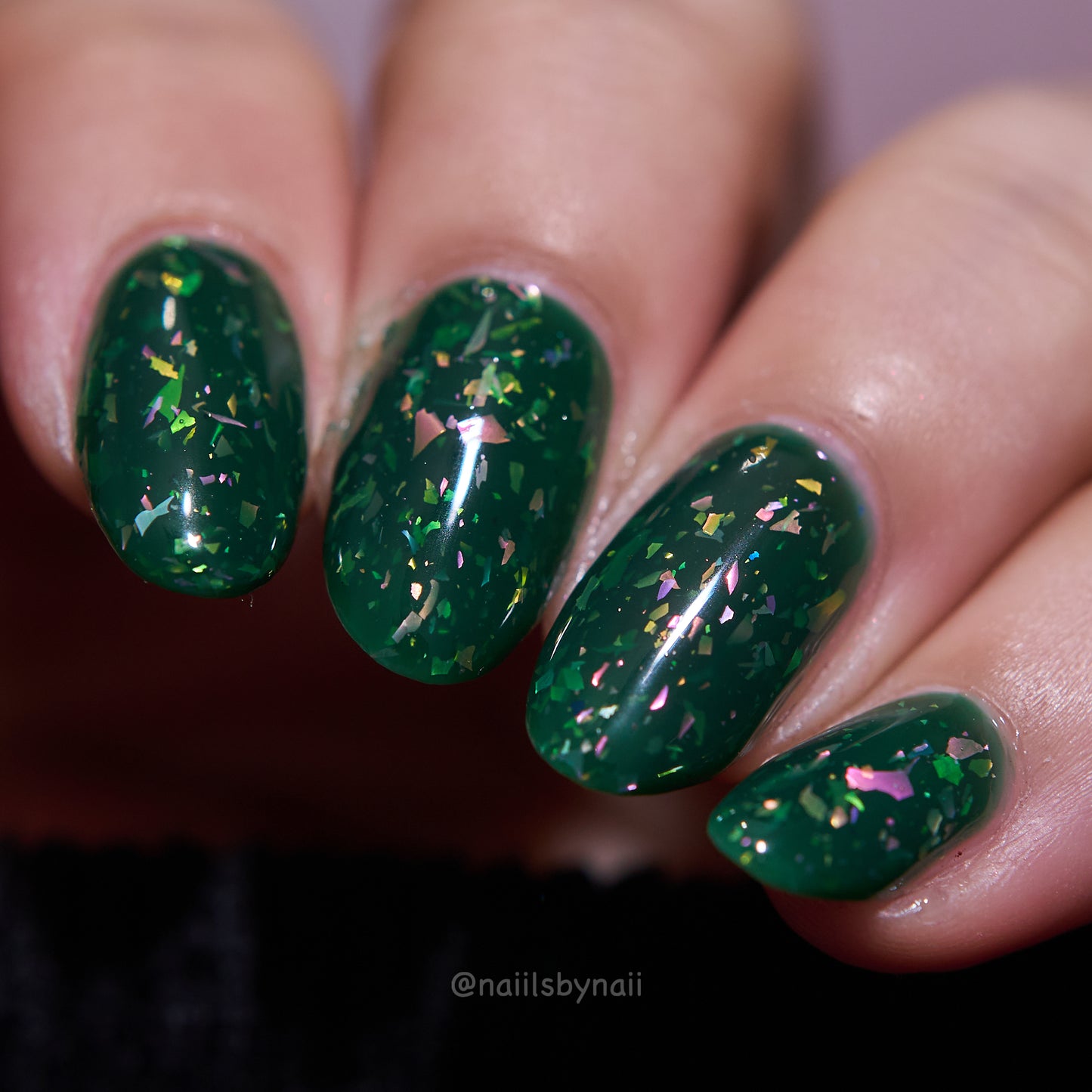 ⭐Gallivanting Nails- No Fox Given (Flakies/Jelly)