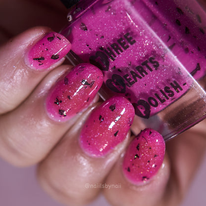 ⭐Three Hearts Polish - Ghouls Just Wanna Have Fun (Crelly / Flakie)