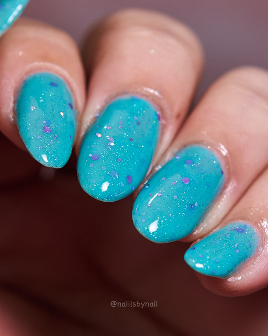 Three Hearts Polish – Sully (Crelly/Glitter) (Overpour Shade)