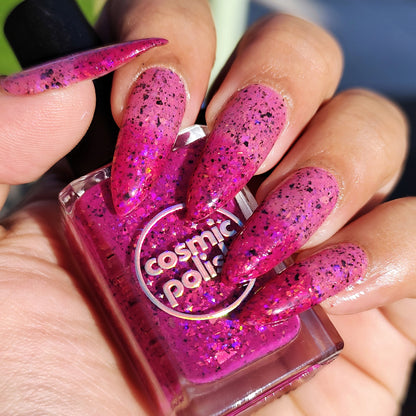 Cosmic Polish – Pretty In Pink (Thermal/Flakies) (Overpour Shade)