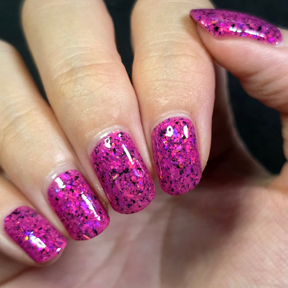 Cosmic Polish – Pretty In Pink (Thermal/Flakies) (Overpour Shade)