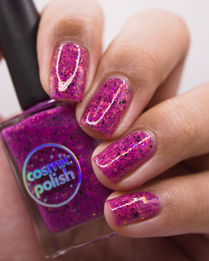 Cosmic Polish – Pretty In Pink (Thermal/Flakies) (Overpour Shade)