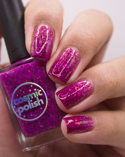 Cosmic Polish – Pretty In Pink (Thermal/Flakies) (Overpour Shade)