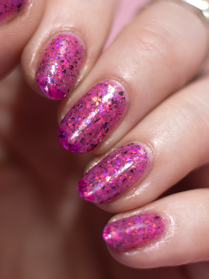 Cosmic Polish – Pretty In Pink (Thermal/Flakies) (Overpour Shade)
