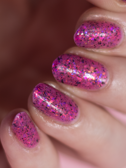 Cosmic Polish – Pretty In Pink (Thermal/Flakies) (Overpour Shade)