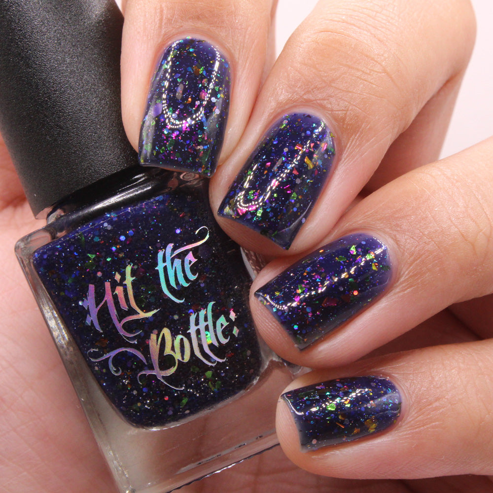 ⭐ Hit The Bottle – Midnight Blooms (Jelly/Flakie)