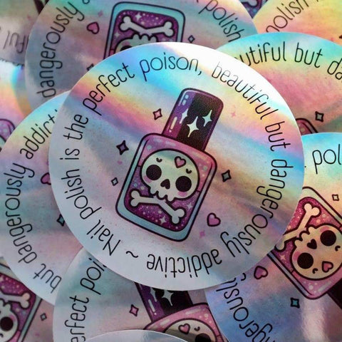 ‘Poison’ Sticker - Shades of Phoenix