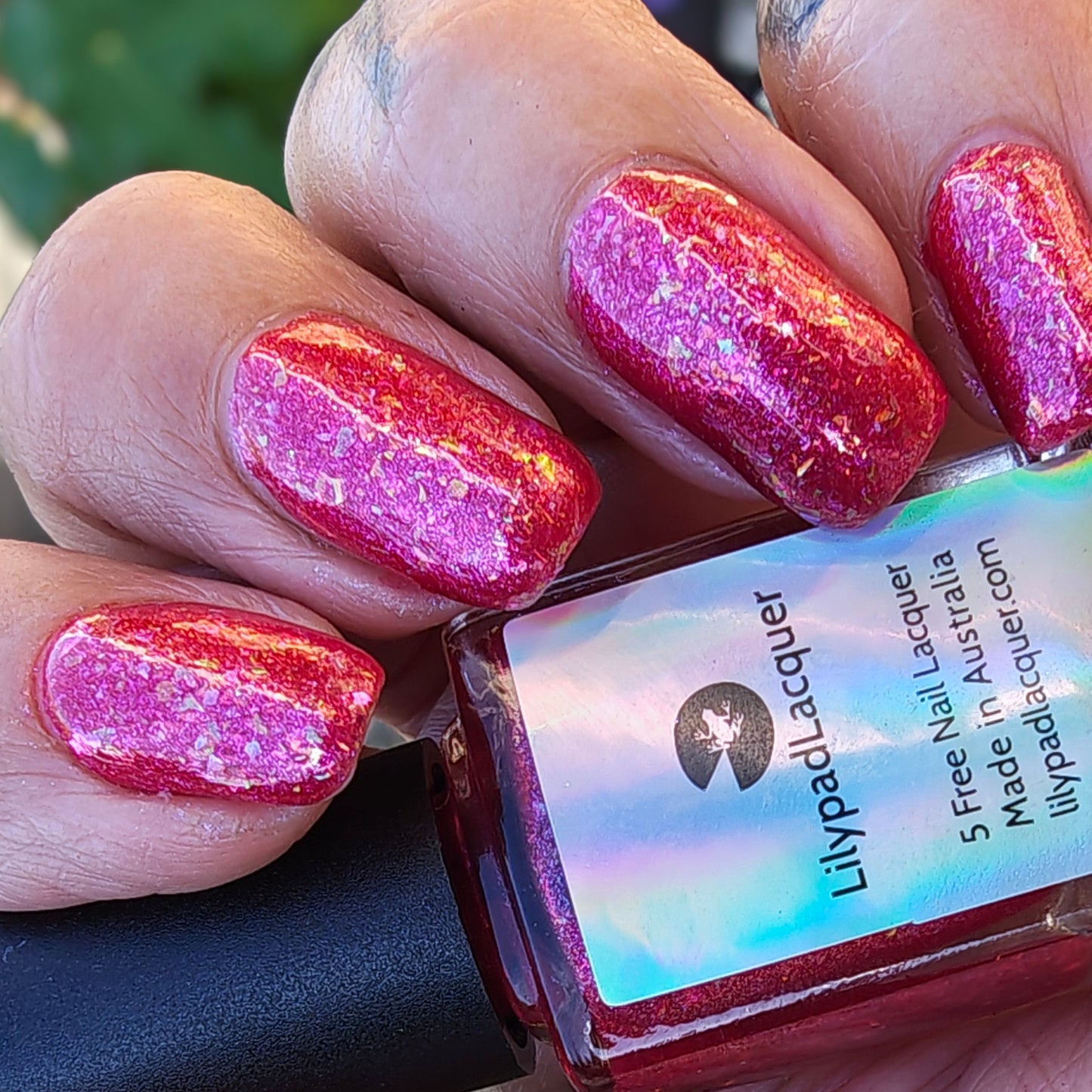 ⭐Lilypad Lacquer - Secret Bear (Flakies)