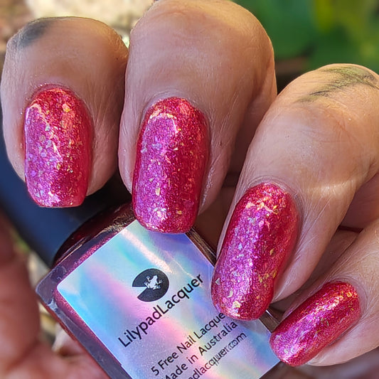 ⭐Lilypad Lacquer - Secret Bear (Flakies)