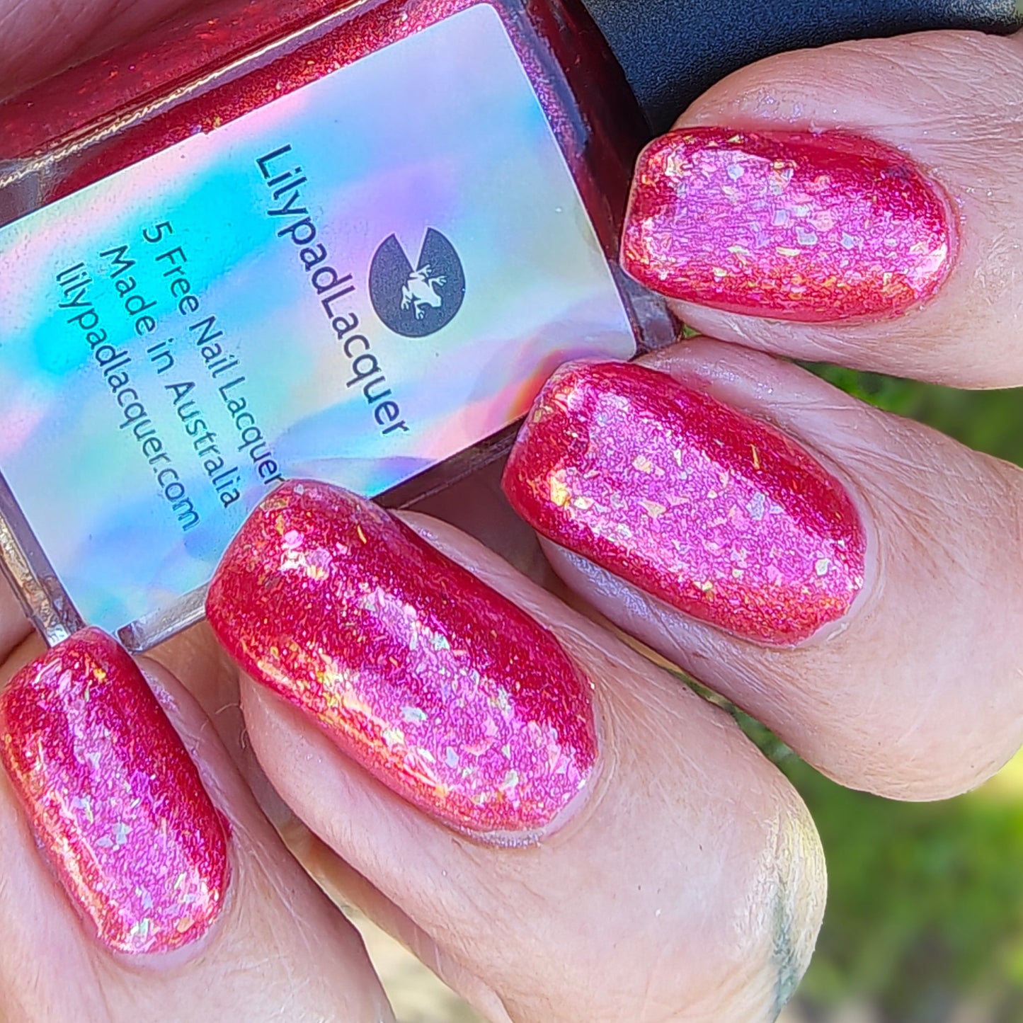 ⭐Lilypad Lacquer - Secret Bear (Flakies)