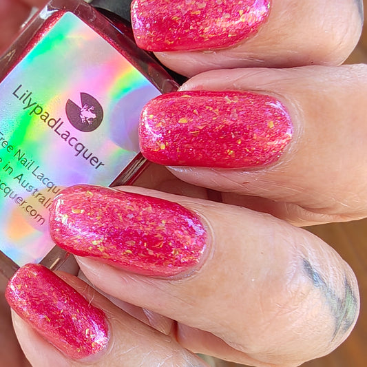 ⭐Lilypad Lacquer - Secret Bear (Flakies)