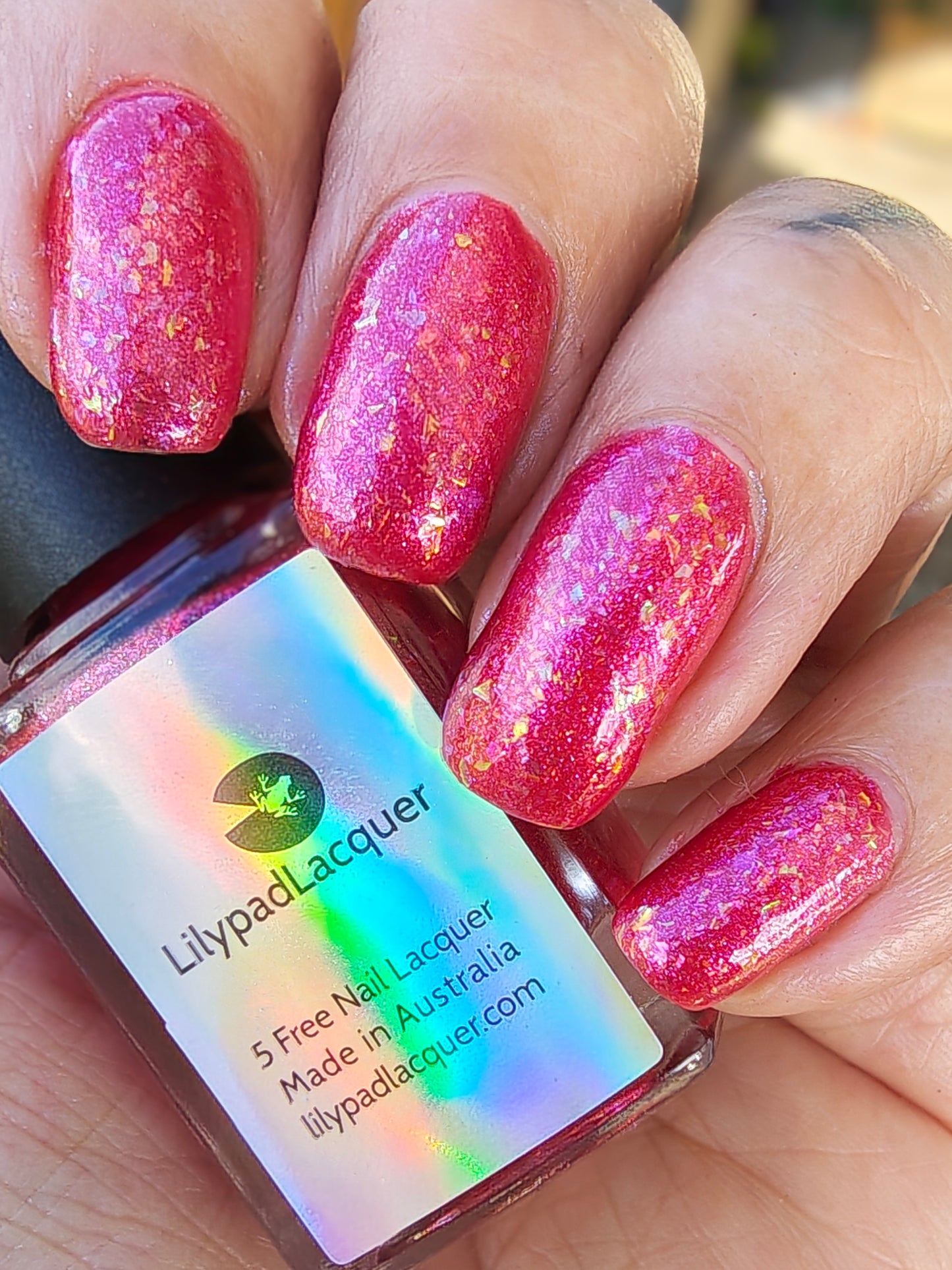 ⭐Lilypad Lacquer - Secret Bear (Flakies)