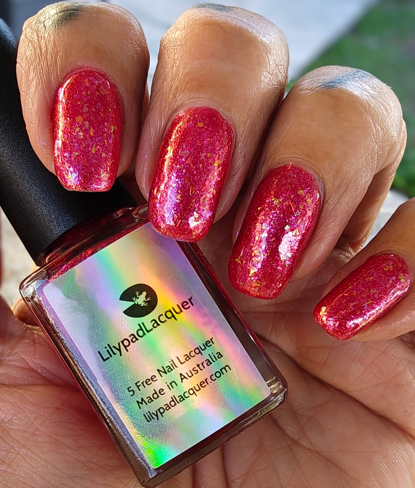 ⭐Lilypad Lacquer - Secret Bear (Flakies)
