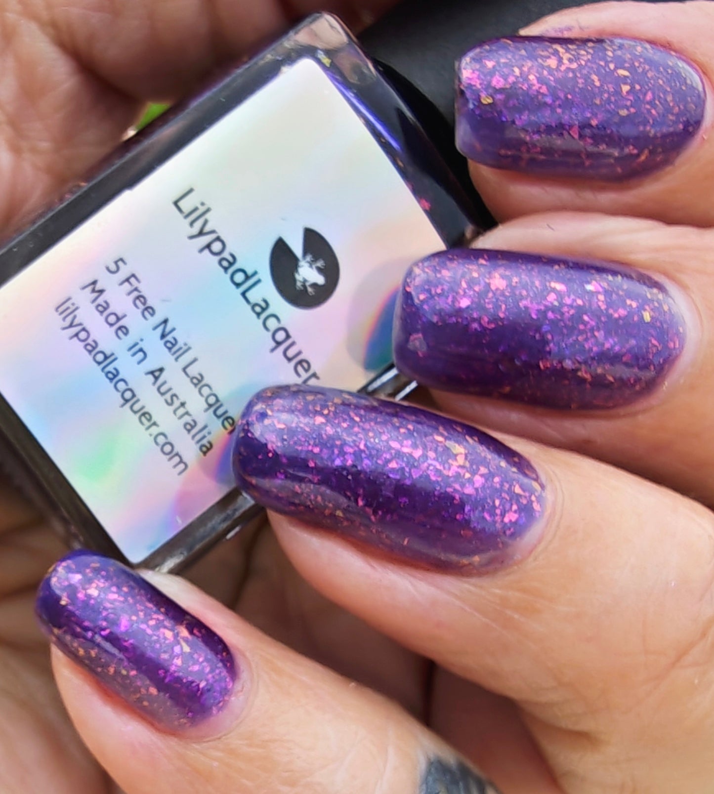 ⭐Lilypad Lacquer - Harmony Bear (Flakies)