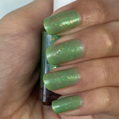 ⭐Gallivanting Nails - Last Mint Decision (Shimmer/Reflective Glitter)