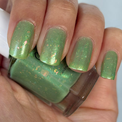 ⭐Gallivanting Nails - Last Mint Decision (Shimmer/Reflective Glitter)